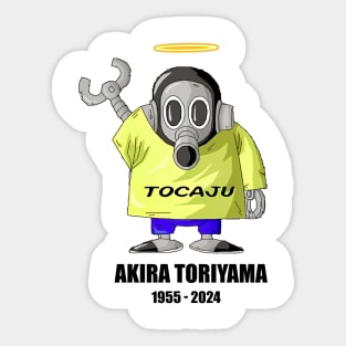 Akira Sensei - Rest In Peace Tori Bot Sticker